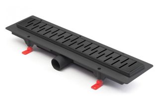 Душевой лоток Paini Medium CH450MC 45см чёрный матовый